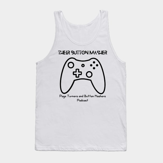 Their Button Masher Tank Top by Page Turners and Button Mashers